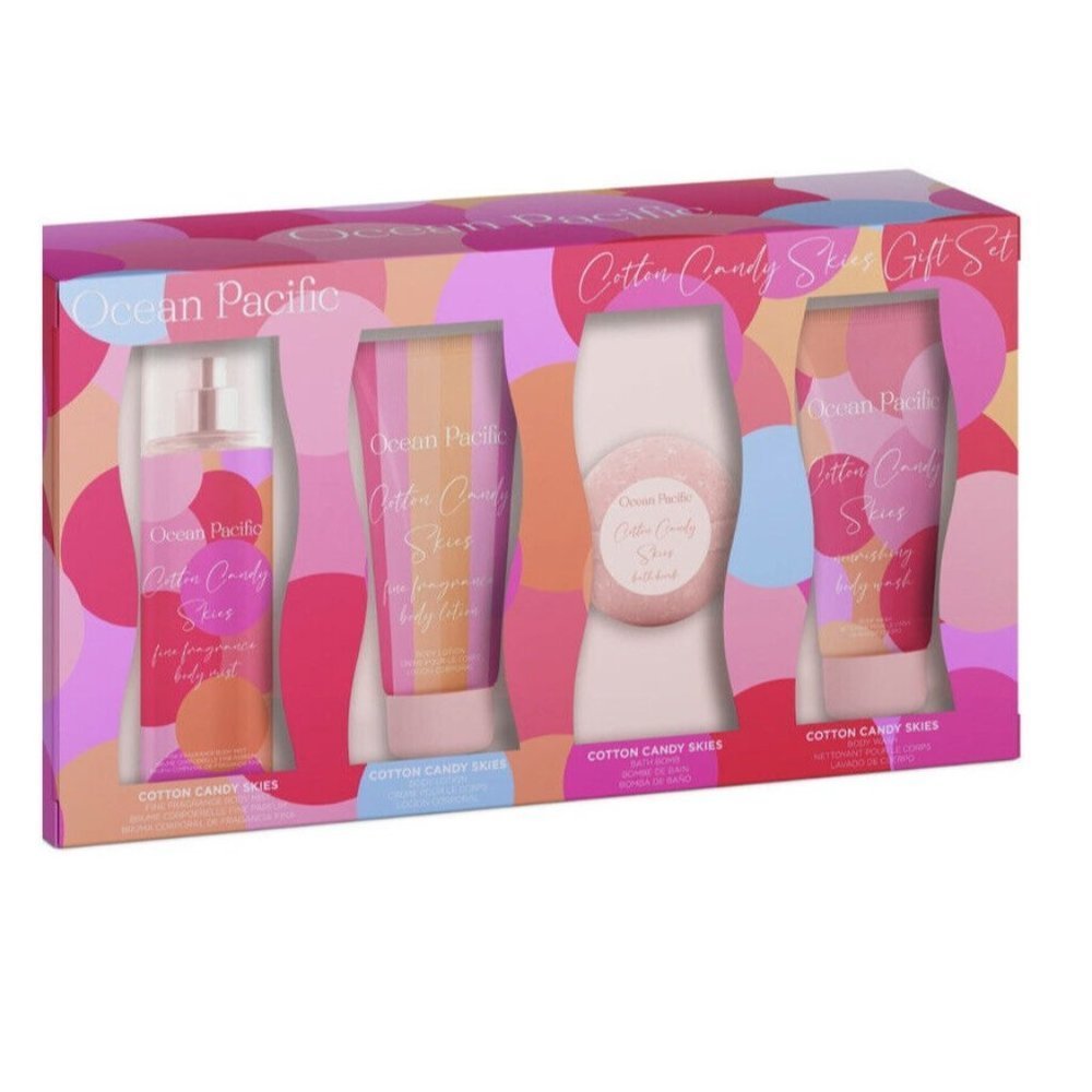 Ocean Pacific Cotton Candy Bath & Body Set
